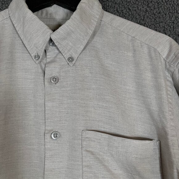 Naked & Famous Soft Twill Long Sleeve Easy Shirt - Men's Size M - Gray - Picture 2 of 8